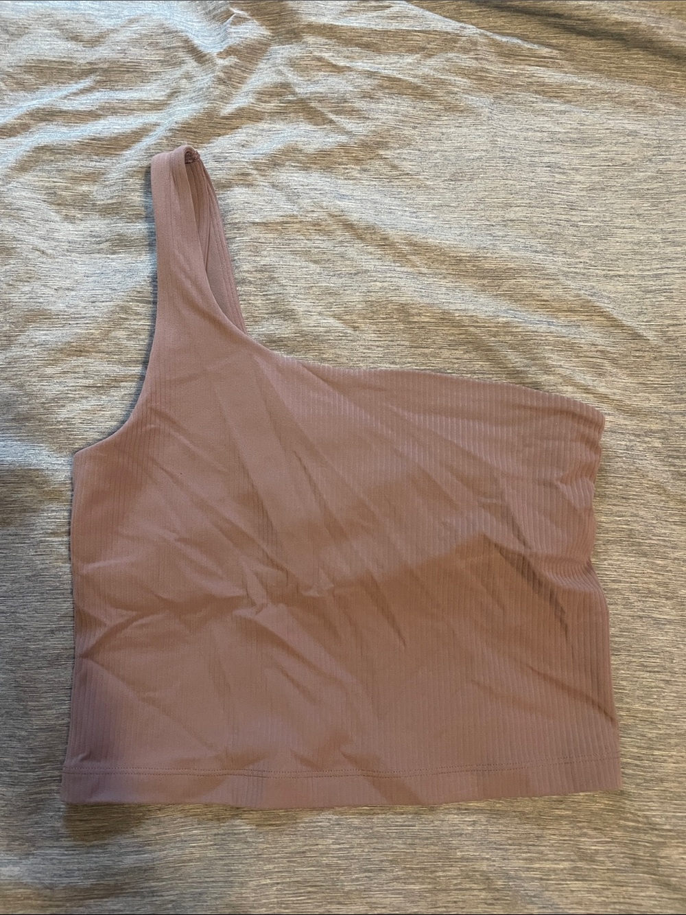 lululemon Ribbed Nulu Asymmetrical Yoga Tank Top